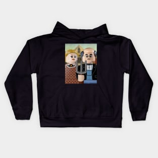 American Goth-Brick Kids Hoodie